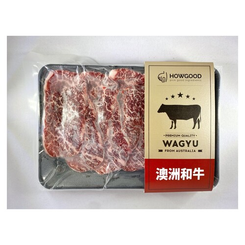 澳洲和牛後腰翼板燒肉片MB8-9<br/>WAGYU BEEF FLAP MEAT BBQ SLICE MB8-9<br/>  |肉品|牛肉