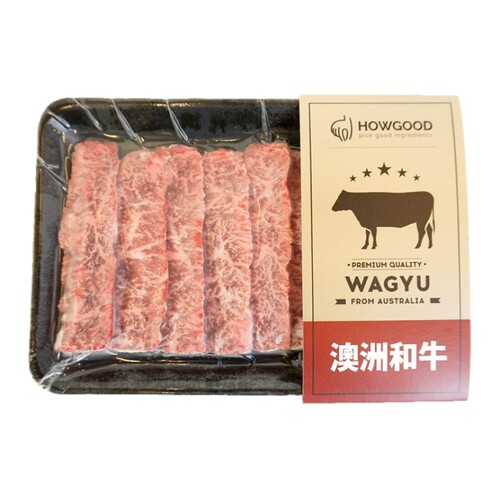 HOWGOOD澳洲和牛橫膈膜燒肉片  |肉品|牛肉
