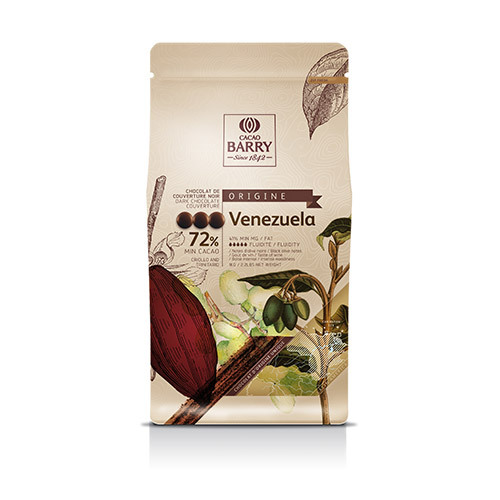 醇品委內瑞拉苦甜調溫巧克力72%(鈕扣狀)<br/>VENEZUELA DARK COUVERTURE<br/>  |烘焙|巧克力