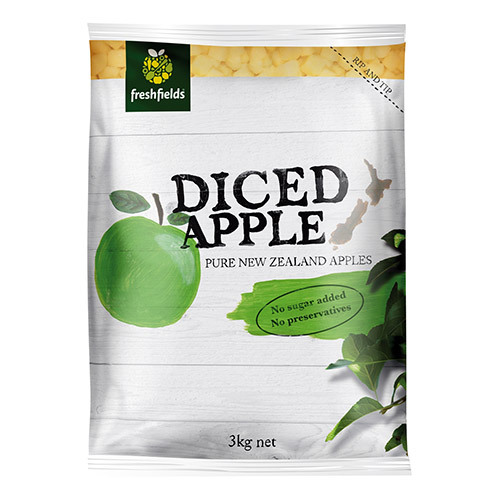 新綠紐西蘭蘋果丁<br/>FRESHFIELDS APPLE DICED<br/>  |烘焙|水果製品