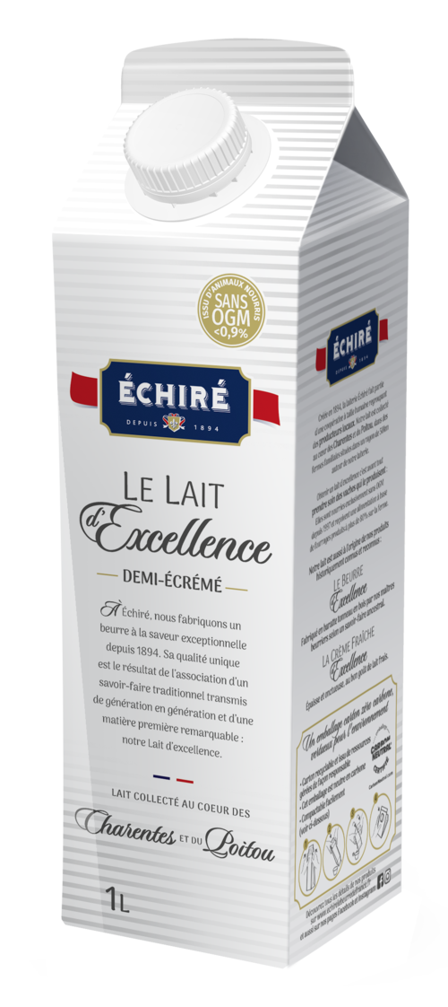 法國艾許中脂牛乳<br>ECHIRE UHT COW MILK  |乳製品|手工奶油