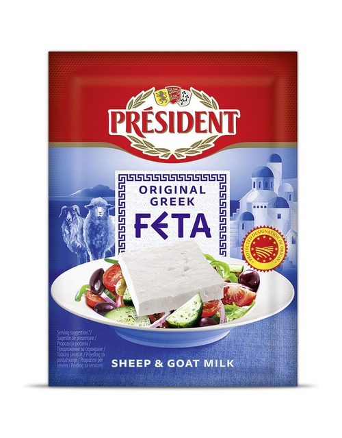 總統牌希臘菲塔羊乾酪<br>PRESIDENT FETA CHEESE P.D.O  |乳製品|羊奶乳酪