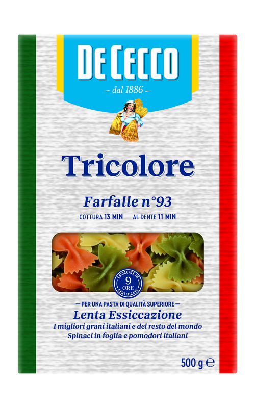 三色蝴蝶結麵<br/>N.93 FARFALLE(TRICOLORE)<br/>產品圖