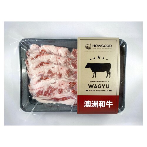 澳洲和牛雪花卡露比燒肉片MB8-9<br/>WAGYU BEEF KARUBI PLATE BBQ SLICE MB8-9  |肉品|牛肉