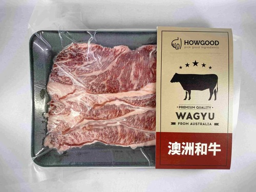 澳洲和牛無骨肩小排燒肉片MB8-9<br/>WAGYU BEEF CHUCK RIB MEAT BBQ SLICE MB8-9<br/>產品圖