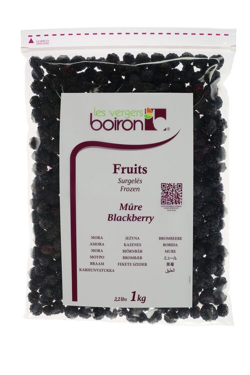 冷凍黑莓<br/>IQF BLACK BERRY<br/>產品圖