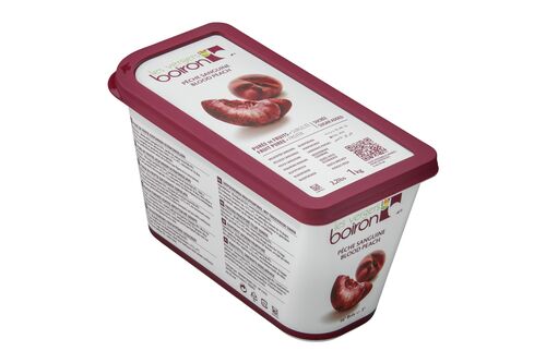 冷凍紅桃果泥(含糖)<br/>FZ BLOOD PEACH PUREE<br/>  |烘焙|果泥果粒