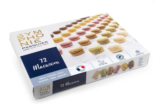 冷凍瑪卡龍(72PC/BOX)<br/>FZ 72 MACARONS <br/>產品圖