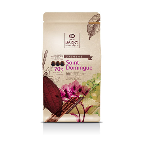 醇品聖多明尼克苦甜調溫巧克力70%(鈕扣狀)<br/>SAINT DOMINGUE DARK COUVERTURE 70%<br/>產品圖