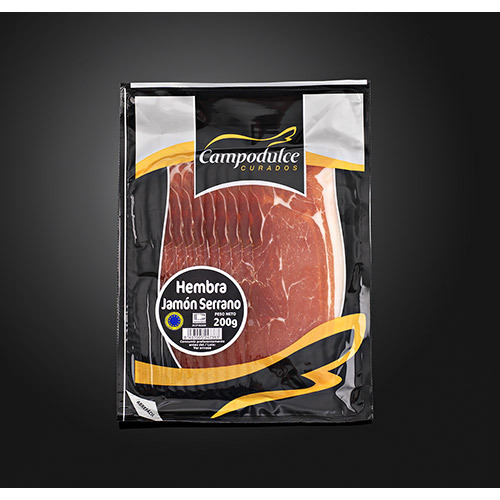 珍藏級山火腿切片200克<br/> SLICED SERRANO RESERVA HAM <br/>產品圖