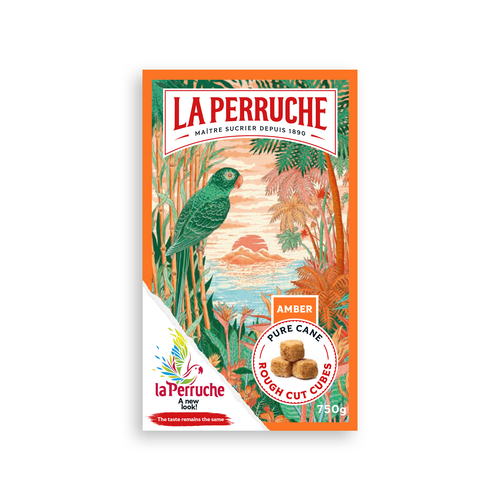 鸚鵡牌琥珀紅糖<br/>LA PERRUCHE AMBER CUBE SUGAR <br/>
