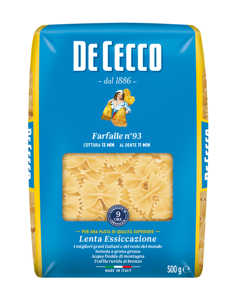 N.93大蝴蝶結麵<br/>N.93 FARFALLE<br/>  |乾貨|米麵製品