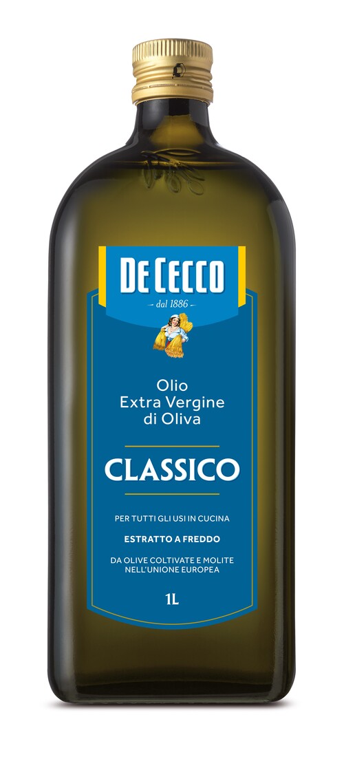 DE CECCO特級初榨橄欖油1L (藍標)(大罐)<br/>EXT.VIRGINE OLIVE OIL (CLASSICO)產品圖