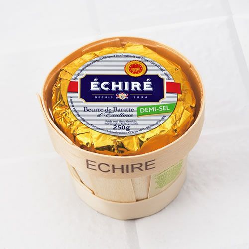 艾許含鹽奶油-竹籃裝<br>ECHIRE BUTTER SALTED W/BASKET  |乳製品|手工奶油