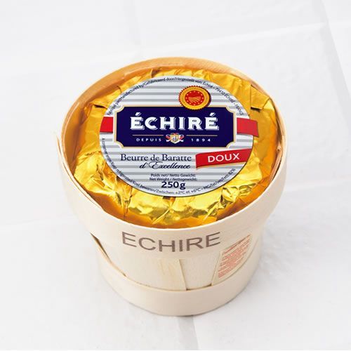 艾許無鹽奶油-竹籃裝<br>ECHIRE BUTTER UNSALTED W/BASKET  |乳製品|手工奶油