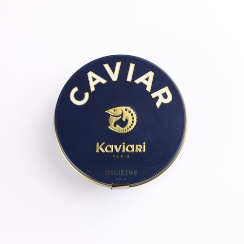30G金牌奧賽嘉魚子醬<br/>FARMED RAISED CAVIAR OSCIETRE GOLD <br/>產品圖