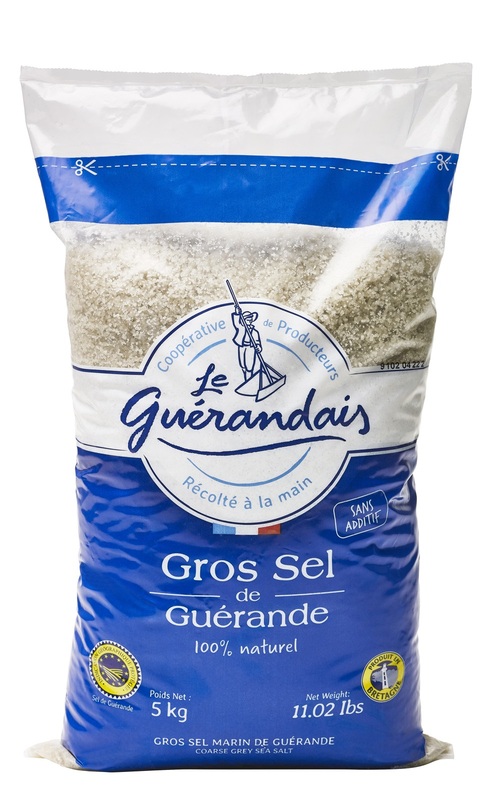 袋裝葛宏德區天然灰海鹽<br/>COARSE GREY SEA SALT FROM GUERANDE <br/>產品圖