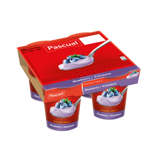 藍莓風味優格<br/>BLUEBERRY FLAVOR YOGURT<br/>產品圖