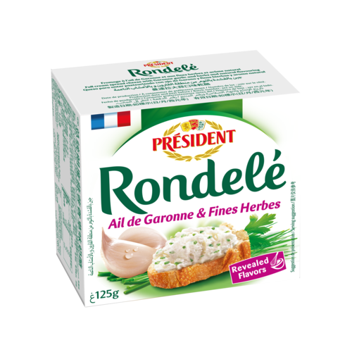 曼達拉大蒜口味乾酪<br/>RONDELE GARLIC & HERBS <br/>  |乳製品|加工乳酪