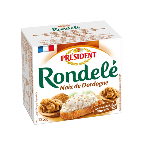 曼達拉核桃口味乾酪<br/>RONDELE WALNUT CHEESE <br/>  |乳製品|加工乳酪