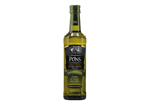 龐世特級冷壓橄欖油1L<br/>PONS TRA. EXTRA VIRGIN OLIVE OIL <br/>產品圖