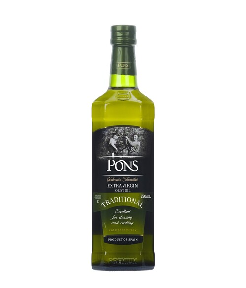 龐世特級冷壓橄欖油750ML<br/>PONS TRA. EXTRA VIRGIN OLIVE OIL <br/>產品圖