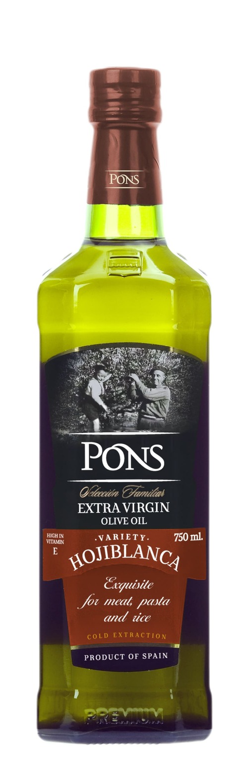 龐世特級歐希布隆卡橄欖冷壓橄欖油750ML<br/>HOJIBLANCA EXT.VIRGIN OLIVE OIL <br/>產品圖