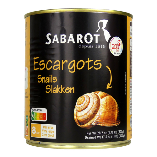 罐裝蝸牛肉(8 DOZEN,4/4 TIN)<br/>HELIX LUCORUM SNAILS,VERY LARGE <br/>  |乾貨|其他乾貨