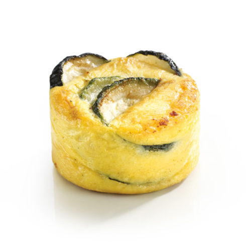 法式櫛瓜鹹餅(20PC/BOX)<br/>FZ COURGETTE & SAFFRON FLAN<br/>產品圖