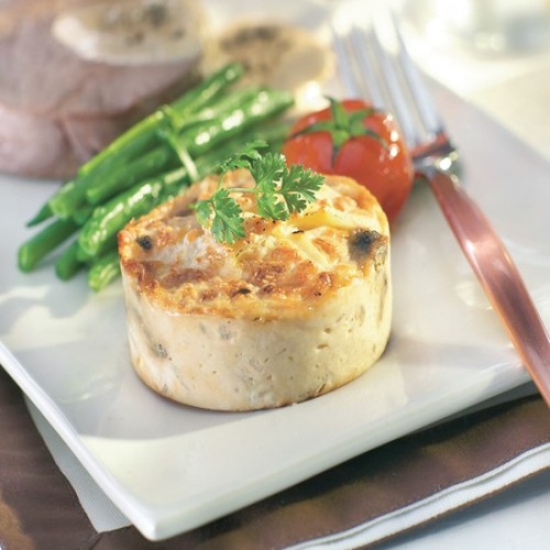 奶香牛肝菌菇焗烤馬鈴薯(20PC/BOX)<br/>FZ POTATO AND MUSHROOM  GRATIN<br/>產品圖