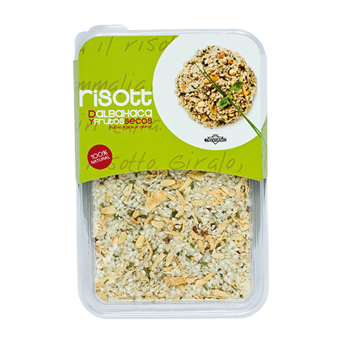 羅勒堅果燉飯<br/>BASIL AND NUTS RISOTTO<br/>  |乾貨|米麵製品