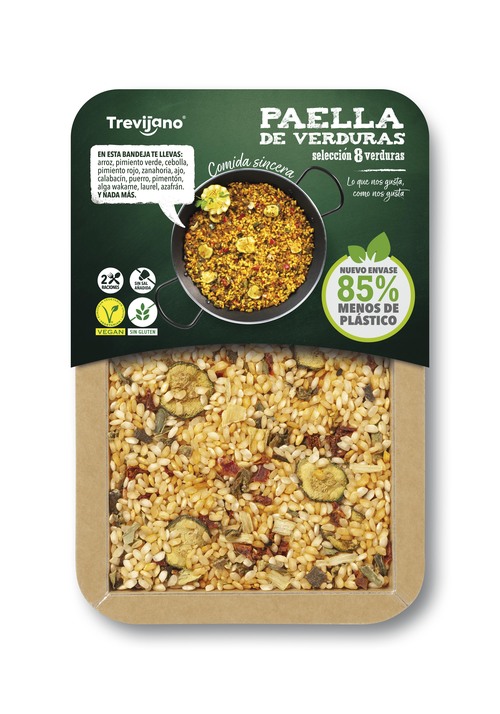 8種混和蔬菜西班牙燉飯<br/>PAELLA 8 VEGETABLE VERSION<br/>產品圖