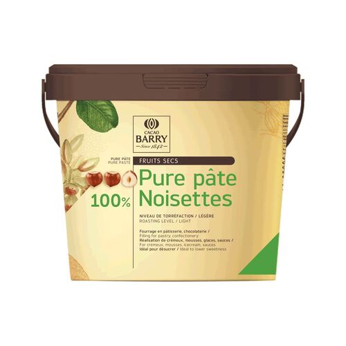 純榛果醬<br/>PURE HAZELNUT PASTE 100%<br/>產品圖