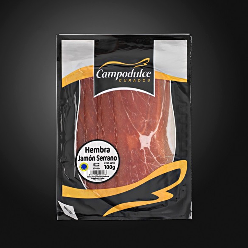 珍藏級山火腿切片100克SLICED SERRANO RESERVA HAM - 風乾火腿- 肉品- 聯馥食品股份有限公司